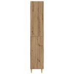 vidaXL Ensemble de Meubles 2 Pièces Chêne artisanal 66 x 34 5 x 95 cm