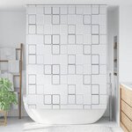 vidaXL Store roulant de douche 160x240 cm Carré