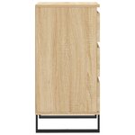 vidaXL Buffet chêne sonoma 40x35x70 cm bois d'ingénierie
