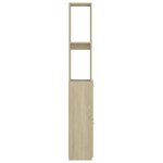 vidaXL Armoire salle de bain chêne sonoma 25x26 5x170 cm