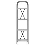 vidaXL Étagère Sonoma gris 40 x 30 x 146 cm Bois d'ingénierie