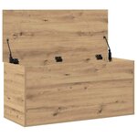 vidaXL Boîte de Rangement chêne artisanal 100 x 42 x 46 cm