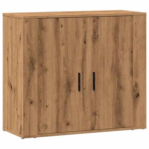 vidaXL Buffet chêne artisanal 80x33x70 cm bois d'ingénierie