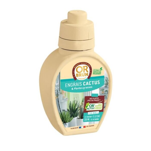 OR BRUN Engrais cactus 250 ml