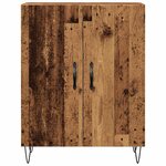 vidaXL Buffet vieux bois 69 5x34x90 cm bois d'ingénierie