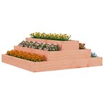 vidaXL Jardinière 80x80x27 cm Bois de douglas massif