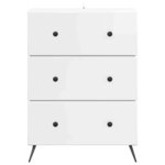vidaXL Armoire à tiroirs 66 x 34 5 x 90 cm Bois d'ingénierie
