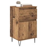 vidaXL Buffet Bois ancien 35 x 40 x 70 cm Bois d'ingénierie