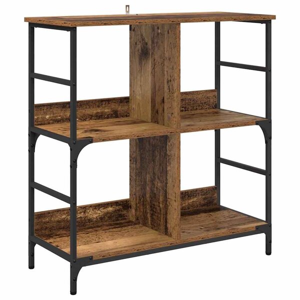 vidaXL Étagère Bois ancien 78.5 x 33 x 82 cm Bois d'ingénierie