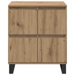 vidaXL Buffet 3 Pièces Chêne artisanal 60 x 35 x 70 cm