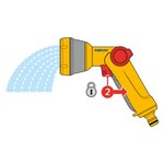 Hozelock Pistolet de pulvérisation Multi Spray Soft Touch