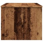 vidaXL Table basse vieux bois 80x50 5x41 5 cm bois d'ingénierie