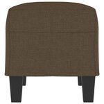 vidaXL Banc Marron 100x35x41 cm Tissu