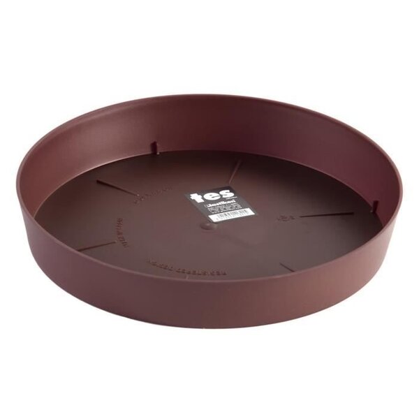 PLASTIKEN Plateau 20 cm - Pour pot de fleurs 26 cm - Bronze