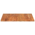 vidaXL Dessus de table 70x70x3 8 cm carré bois massif d'acacia