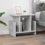 vidaXL Meuble TV 2 Pièces Gris béton 50 x 35 x 45 cm Bois d'ingénierie