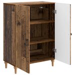 vidaXL Buffet Bois ancien 66 x 34 5 x 90 cm Bois d'ingénierie