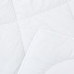 vidaXL Couettes & Duvets Blanc 135 x 220 cm Microfibre