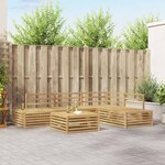 vidaXL Ensemble de canapés d'extérieur 6 Pièce
