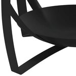 vidaXL Table basse Ø68x43 cm Bois de manguier brut