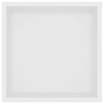 vidaXL Meuble TV mural Blanc 102x35x35 cm Bois d’ingénierie