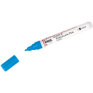 Glass & Porcelain Pen Classic  bleu clair KREUL