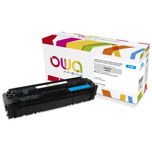 Toner d'encre remanufacturé, compatible pour HP 201X, CF401X - Cyan