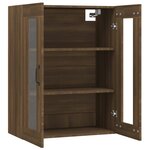vidaXL Armoire murale suspendue Chêne marron 69 5x34x90 cm