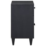 vidaXL Table de chevet avec tiroir Multicolore 50 x 33 x 60 cm
