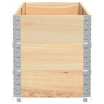 vidaXL Jardinière 150x50 cm bois de pin massif