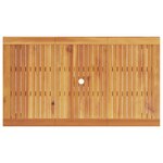 vidaXL Ensemble de repas de jardin 5 pièces en bois d'acacia massif