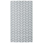 vidaXL Tapis d'extérieur ARAKIL gris 80 x 150 cm PP