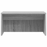 vidaXL Bureau mural Gris Sonoma 60 x 45 x 30 cm Bois d'ingénierie