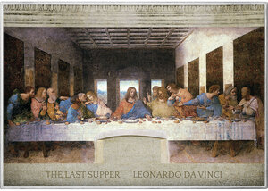 Monnaie LAST SUPPER Leonardo Da Vinci Art Gallery 1 Oz Argent 1000 Francs Cameroon 2026 (PRÉCOMMANDE)