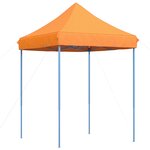 vidaXL Tente de fête 200 x 200 x 306 cm Orange Tissu Oxford