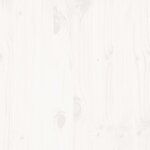 vidaXL Cadre de lit sans matelas blanc 160x200 cm bois de pin massif