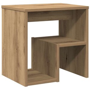 vidaXL Table de chevet chêne artisanal 40x30x40 cm bois d'ingénierie