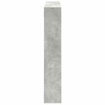 vidaXL Étagère cube murale 7 compartiments gris béton bois ingénierie