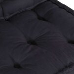 vidaXL Pouf modulaire anthracite 70x70x54 tissu