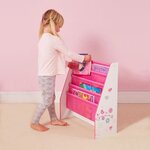Bibliothàque à pochettes pour enfants - Rose