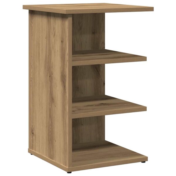 vidaXL Buffet chêne artisanal 35x35x55 cm bois d'ingénierie