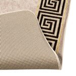 vidaXL Coureur de Tapis MARSA Noir 50 x 300 cm Polyester et PVC