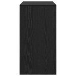 vidaXL Bureau Chêne noir 80 x 40 x 76 cm