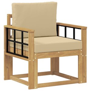 vidaXL 2 Pièce Ensemble de canapés d'extérieur Polyester