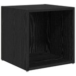 vidaXL Ensemble de meubles TV 6 Pièces Chêne noir 37 x 35 x 72 cm