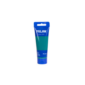 Tube 75ml peinture acrylique vert émeraude
