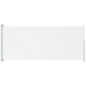 vidaXL Auvent latéral rétractable de patio 180x500 cm Crème