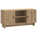 vidaXL Meuble TV 102 x 34 5 x 50 cm Chêne artisanal Bois d'ingénierie