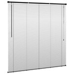 vidaXL Store Vénitien Réglable Noir 150 x 130 cm PVC