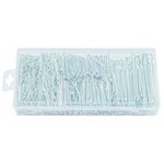 KS Tools Assortiment de goupilles fendues 1000 pcs 1,5x25-4x60 mm